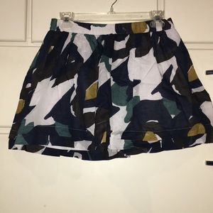 A&F NWOT Patterned Skirt